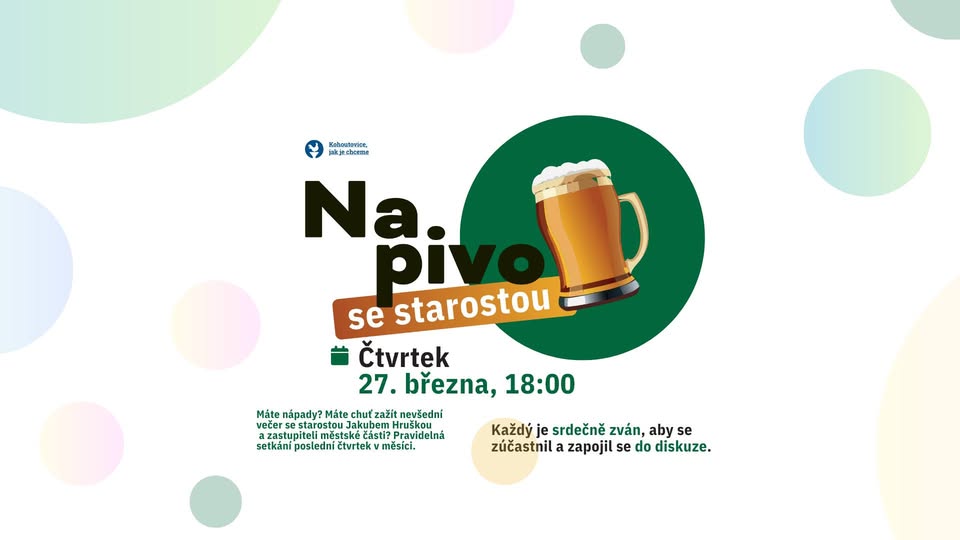 Na pivo se starostou 27. 3.