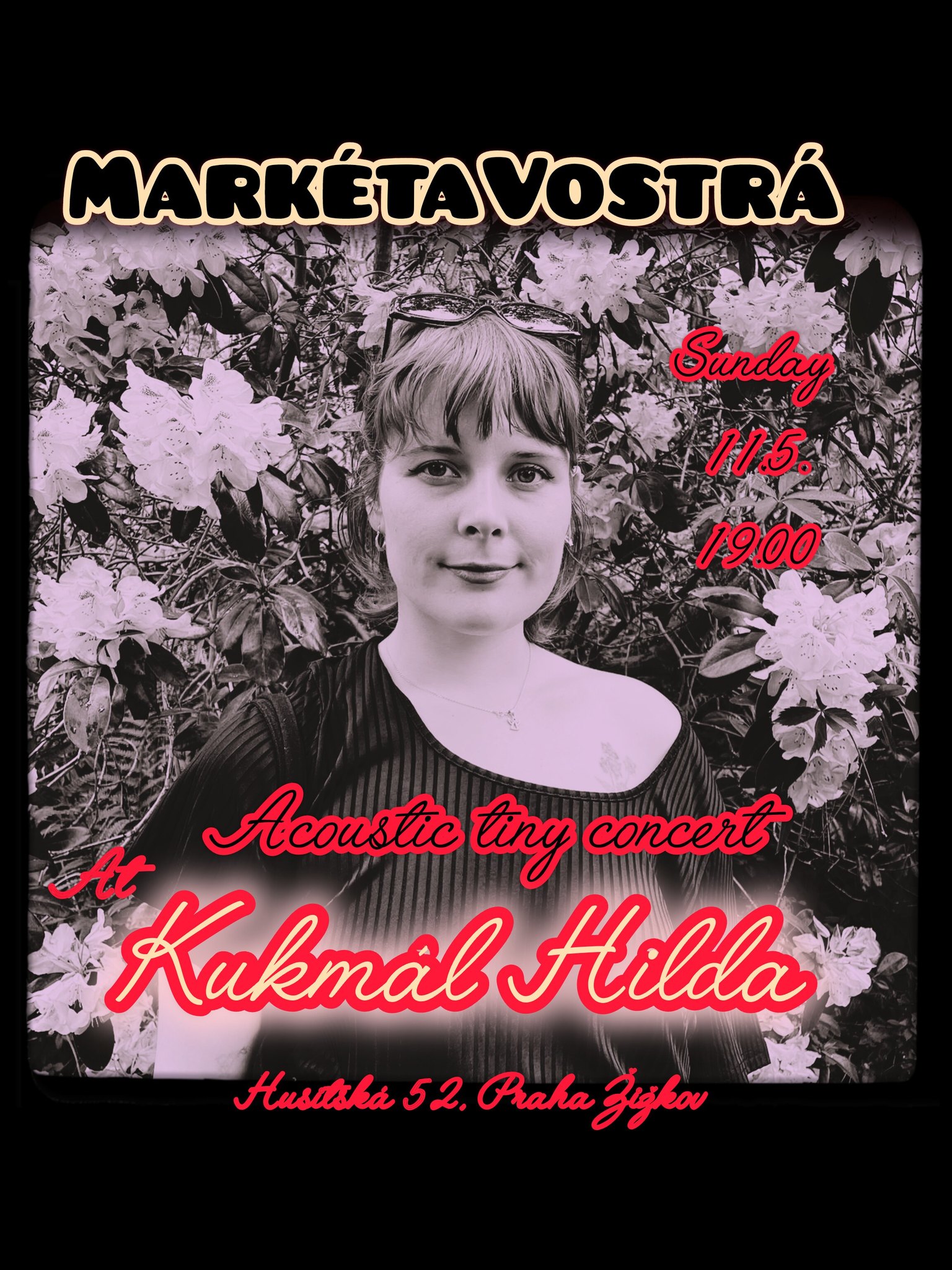 Markéta Vostrá unplugged at Kukmál Hilda