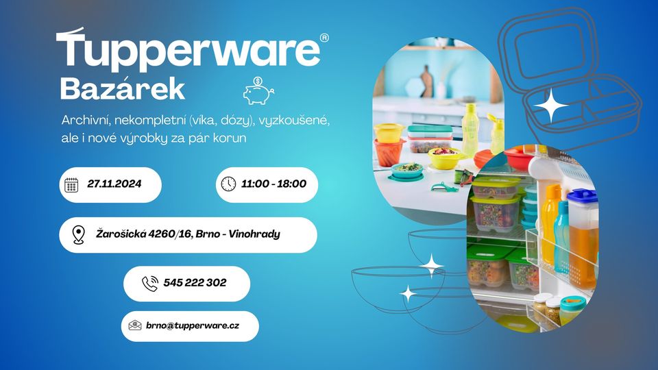 Tupperware bazárek