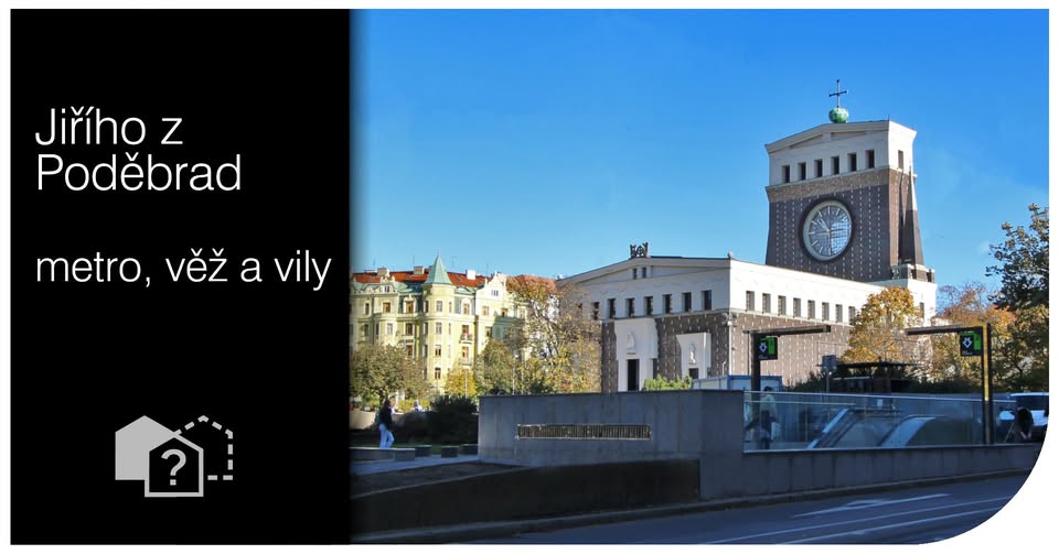 Stanice metra Jiřího z Poděbrad a okolí