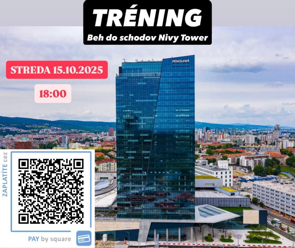 Towerrunning tréning - Nivy Tower