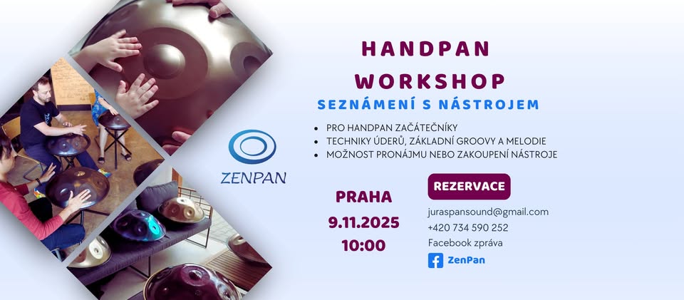 Handpan workshop Praha - Seznámení s nástrojem