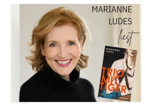 Buchpremiere "Trio mit Tiger" Autorin Marianne Ludes liest, Moderation Denis Scheck