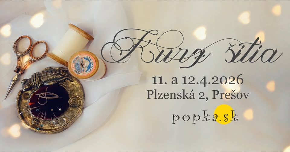 Kurz šitia pre začiatočníčky