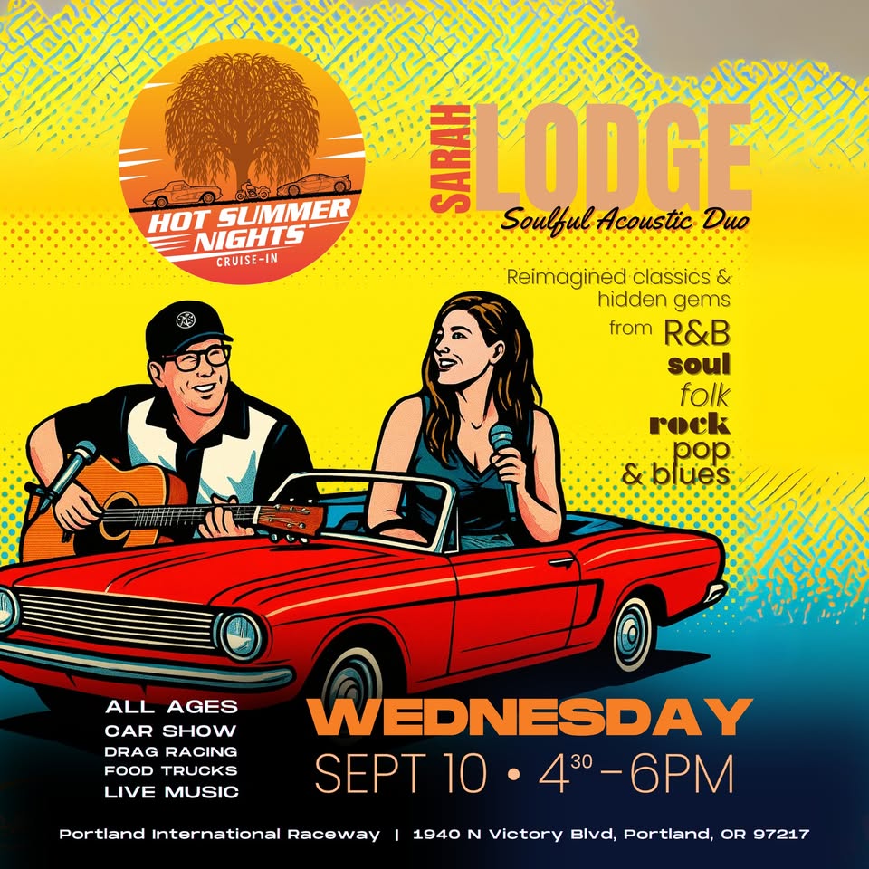 Sarah & Dan "Soulful Acoustic Duo" at Hot Summer Nights Cruise-In Event