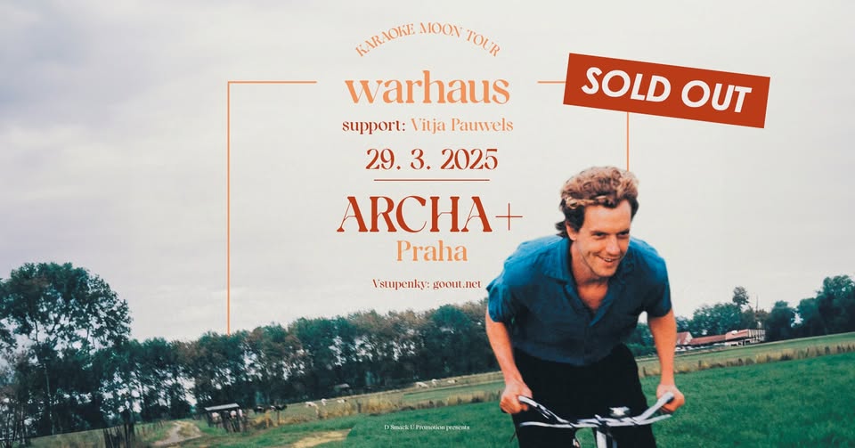 Warhaus (BE) + support: Vitja Pauwels / ARCHA+ VYPRODÁNO