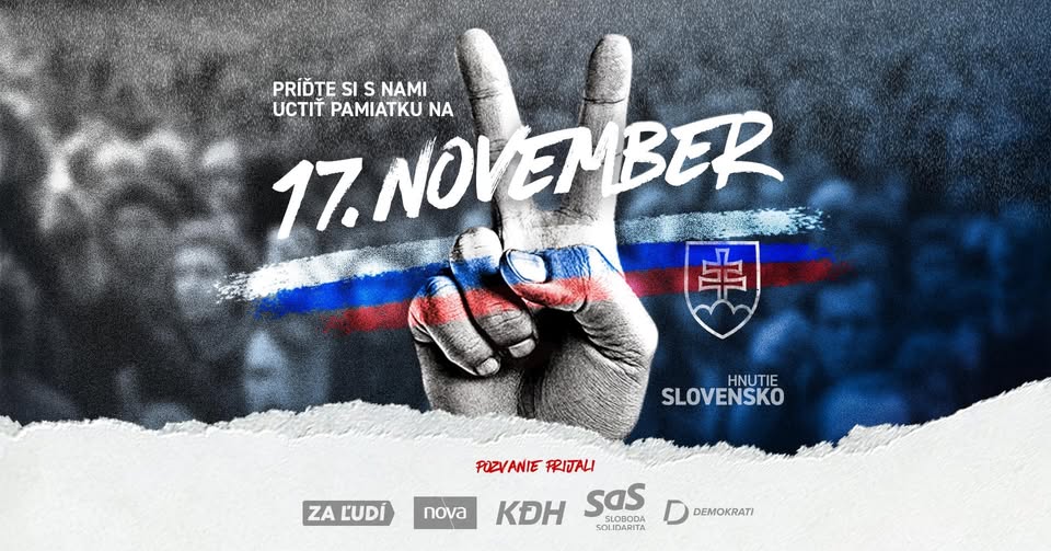 PRÍĎTE SI S NAMI UCTIŤ PAMIATKU NA 17. NOVEMBER! Banská Bystrica