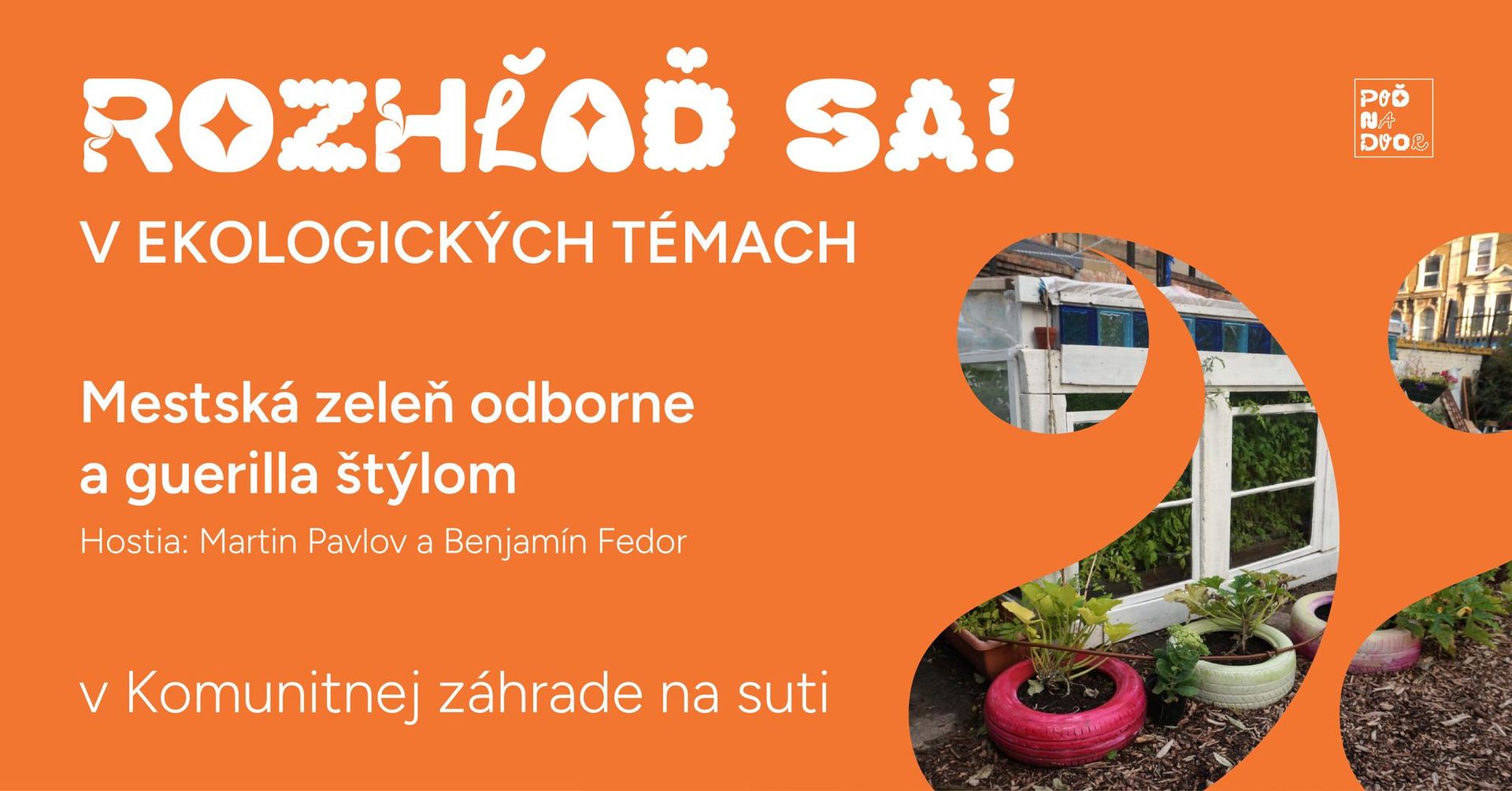 ZELEŇ V MESTE - odborne i guerilla štýlom