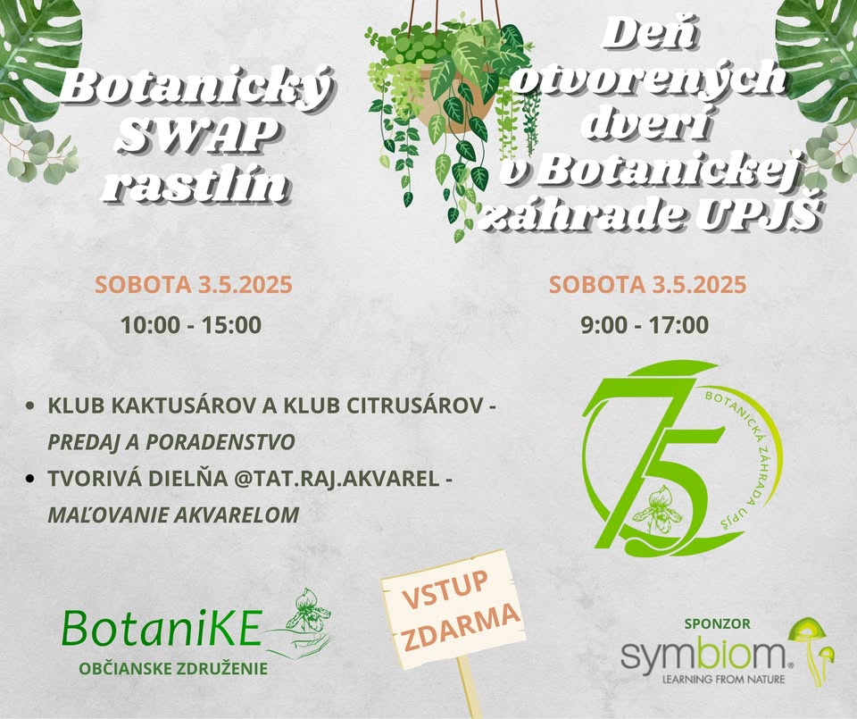 Deň otvorených dverí & Botanický SWAP rastlín