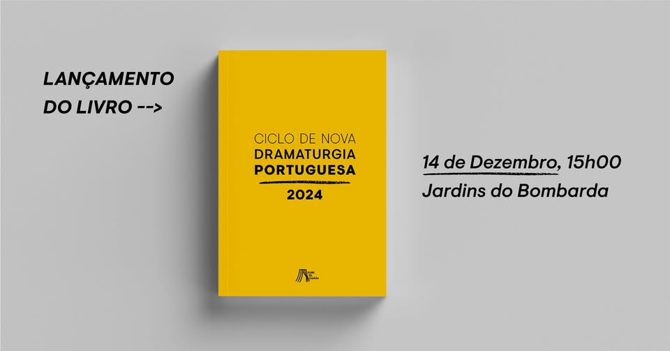 Lançamento do Livro | Ciclo de Nova Dramaturgia Portuguesa 2024