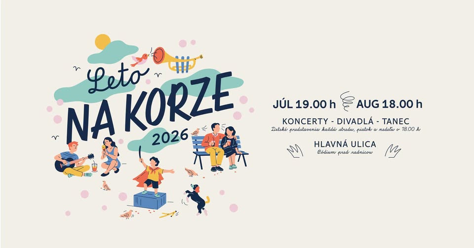 Divadlo Tuš - Veselá Vandrovka - Leto na korze 2026