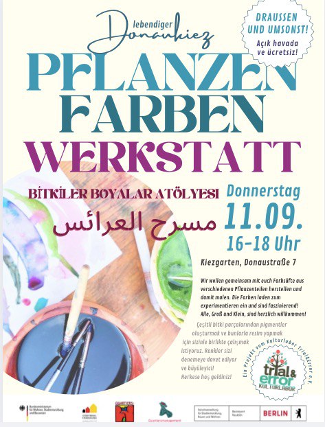 Pflanzenfarben Werkstatt