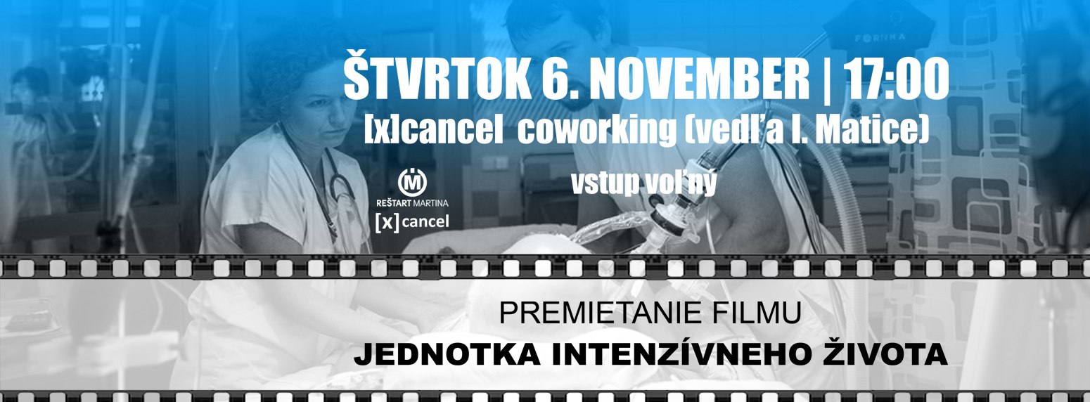 Film Jednotka intenzívneho života - vstup zdarma