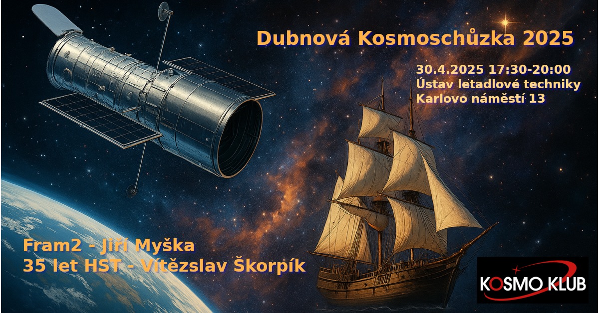 Dubnová Kosmoschůzka 2025