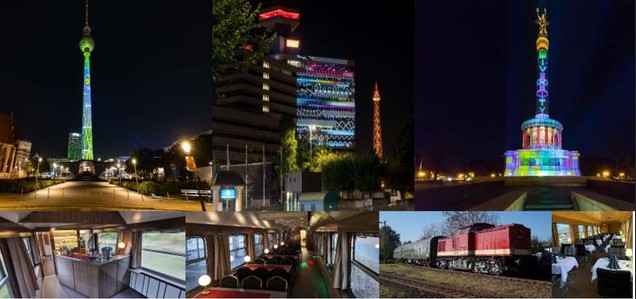 COOLTOUR auf der Schiene - After-Work-Party durch das erstrahlende Berlin - ab Berlin Ostbahnhof