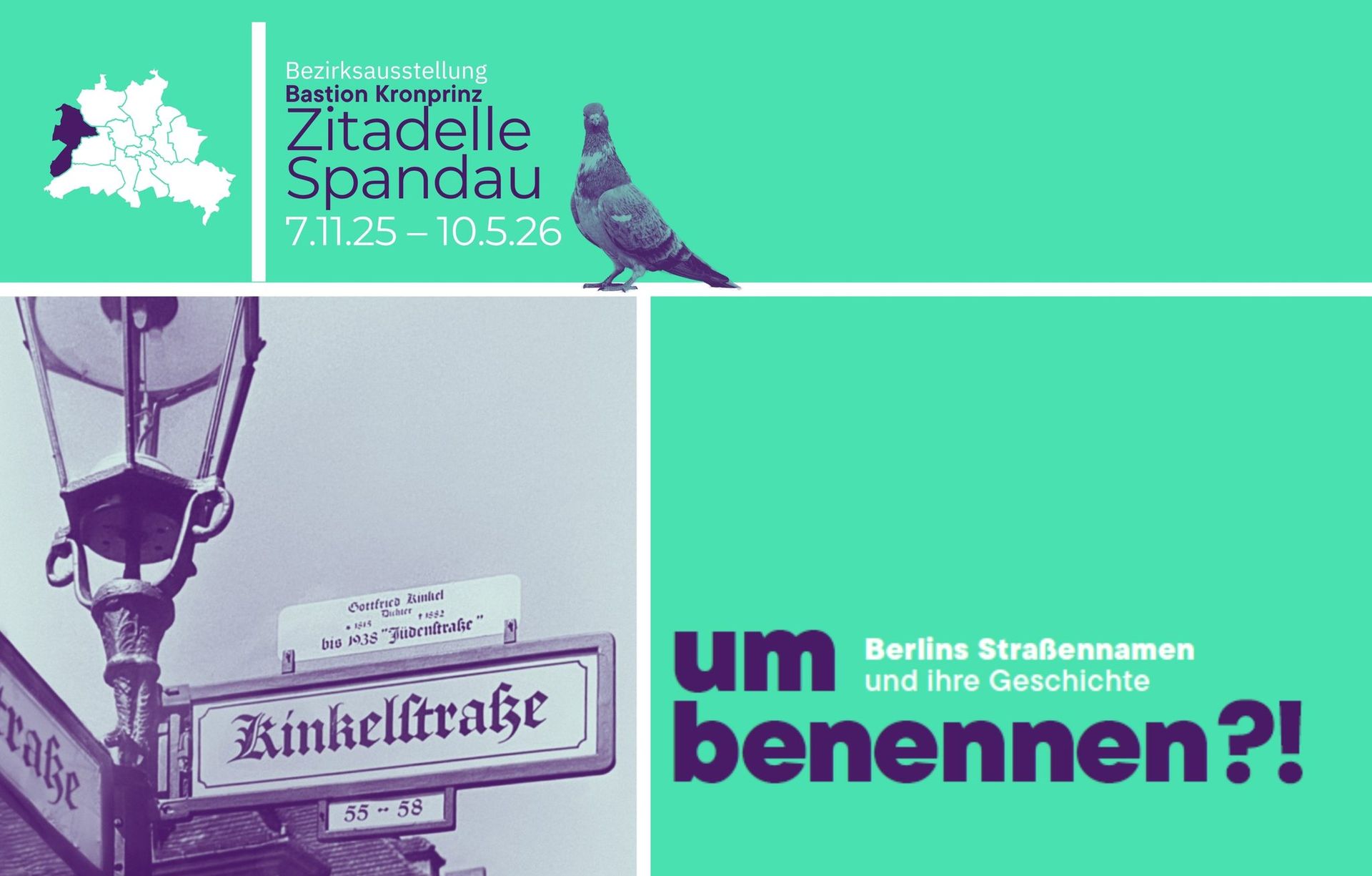 Eröffnung | UmBenennen?! Berlins Straßennamen und ihre Geschichte – Spandaus SonderWege