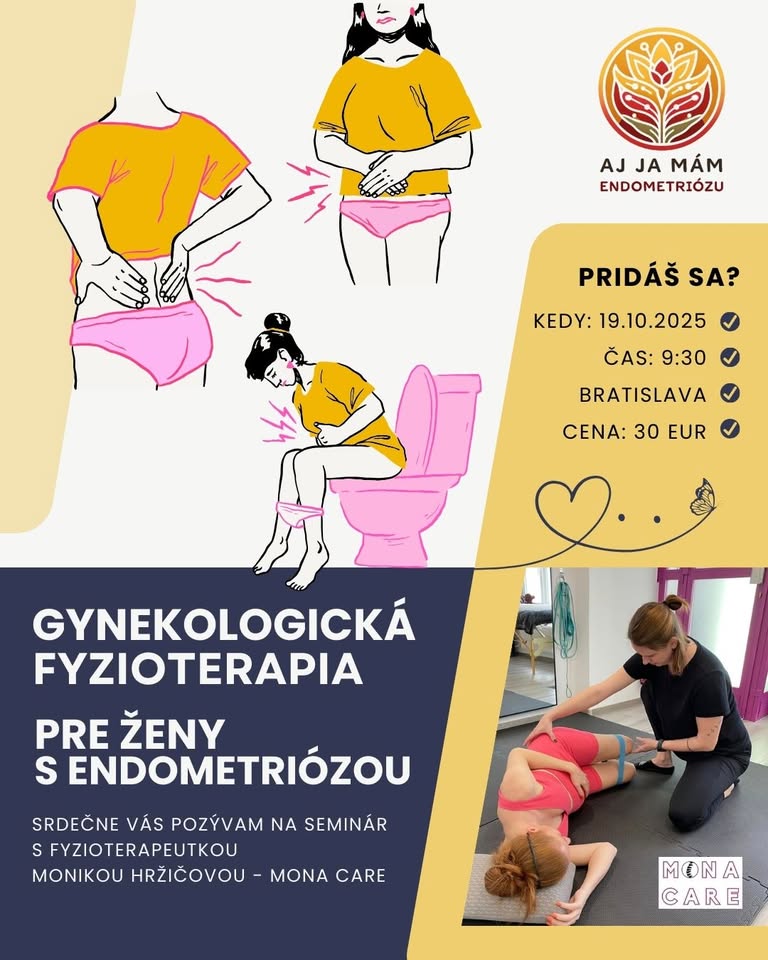 Sminár - Gynekologická fyzioterapia pre ženy s endometriózou