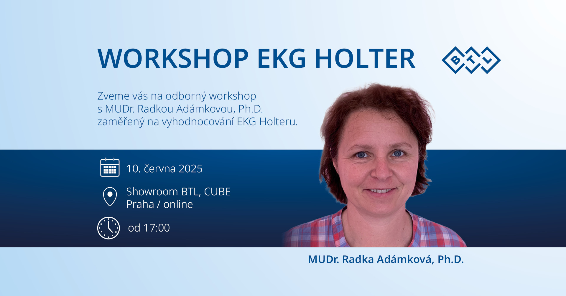 Workshop: Praktický workshop EKG Holter - Praha