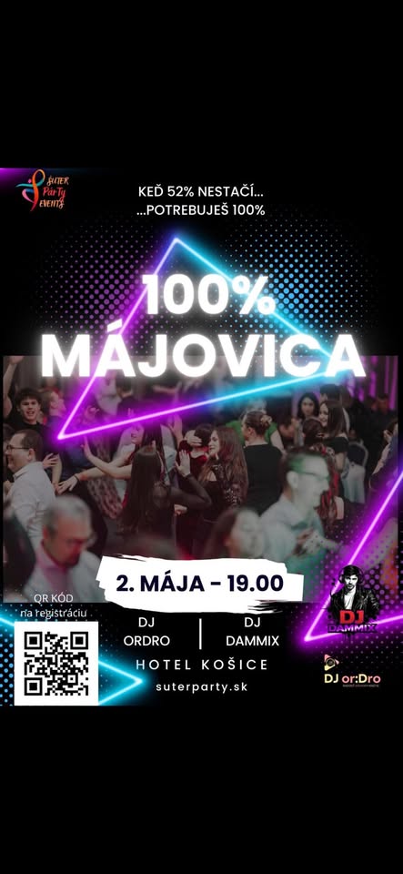 100% MÁJOVICA 2026