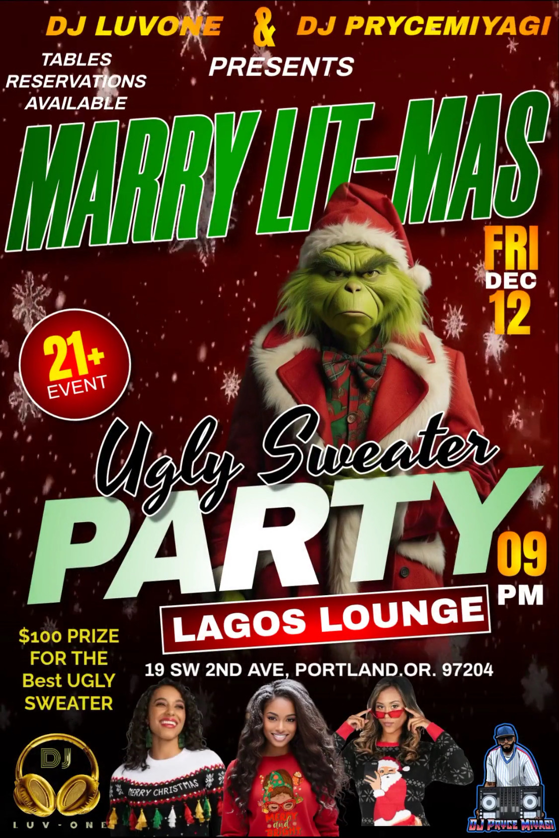 Merry Lit-Mas  | Ugly Sweater Party