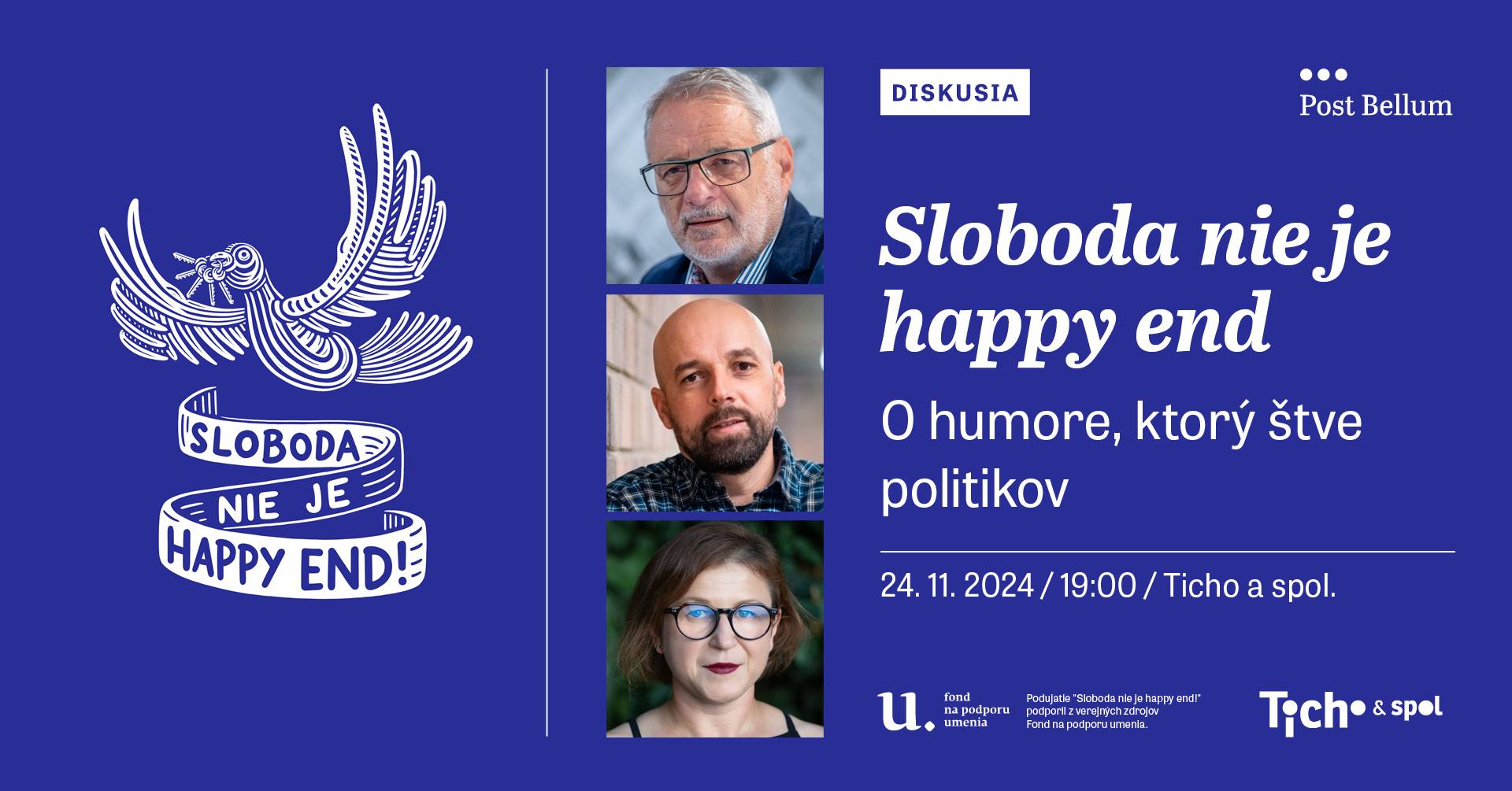 🕊️ Sloboda nie je happy end!: o humore, ktorý štve politikov