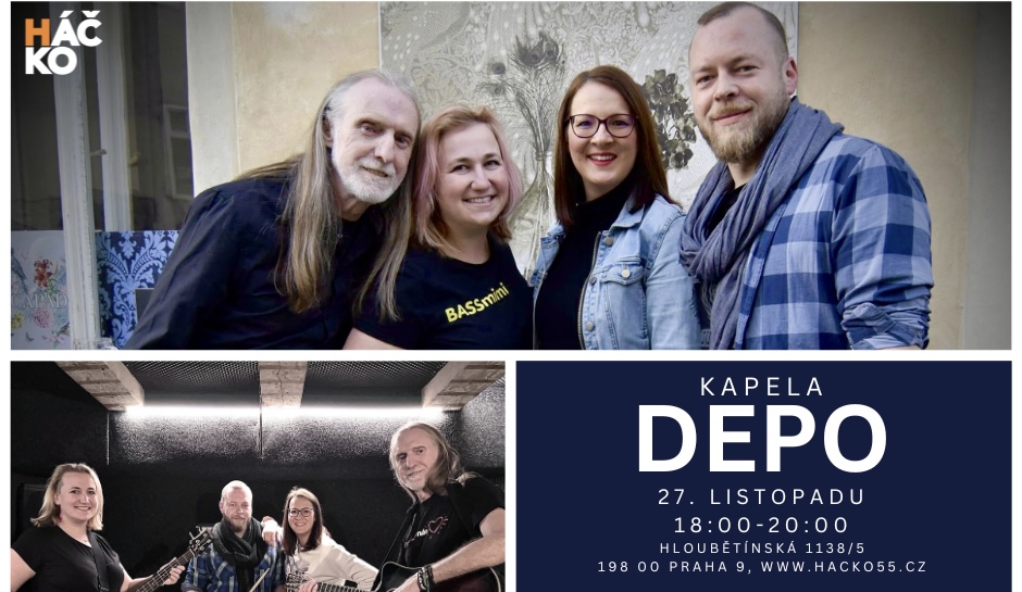 🎸 Hudební večer s kapelou DEPO!