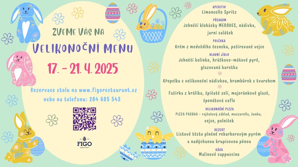 VELIKONOČNÍ MENU