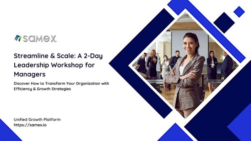 Grow Your Business in 30-Minutes a Day: A 2-Day Leadership Workshop for Managers