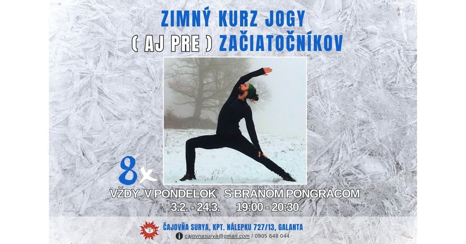 Zimný kurz jogy ( aj pre) začiatočníkov