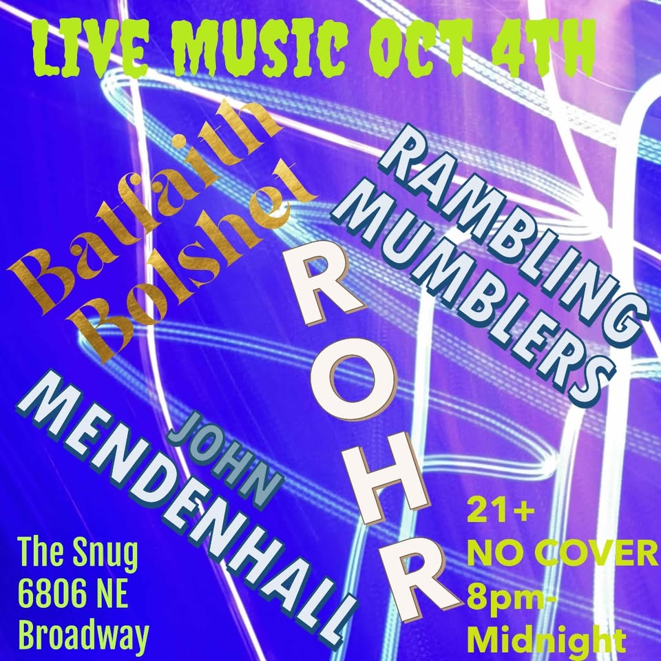 Live Music 8pm - Midnight