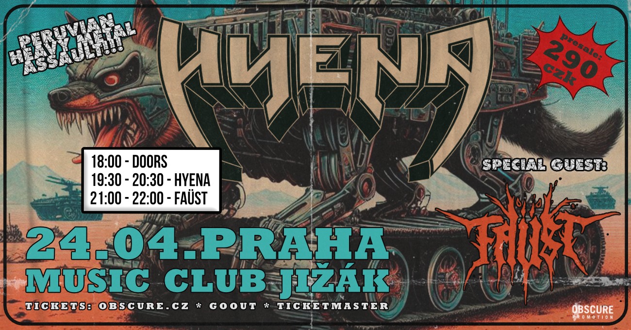 HYENA, FAÜST - Praha