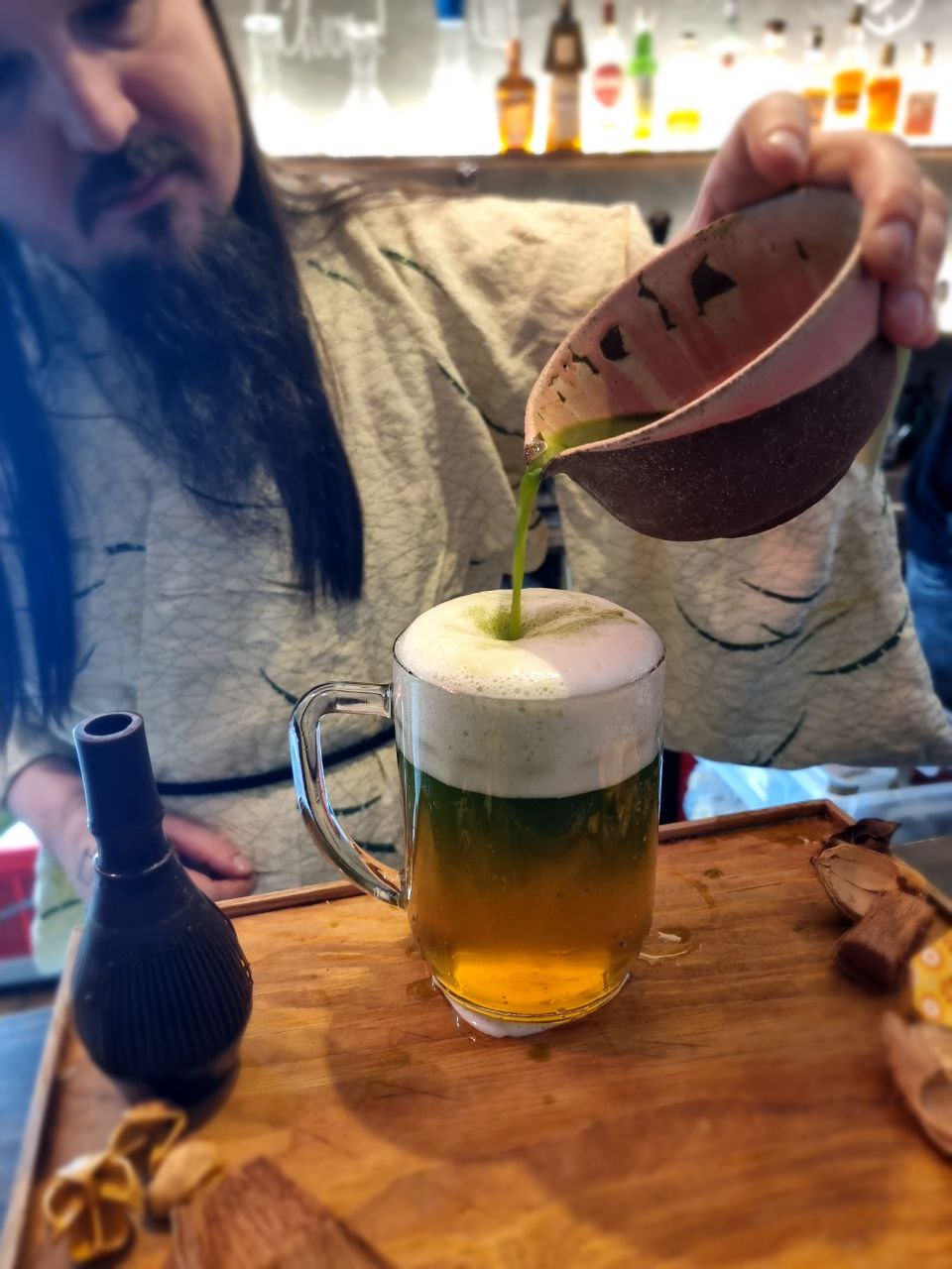 Green Beer ve Stregoboru | Matcha iri OX