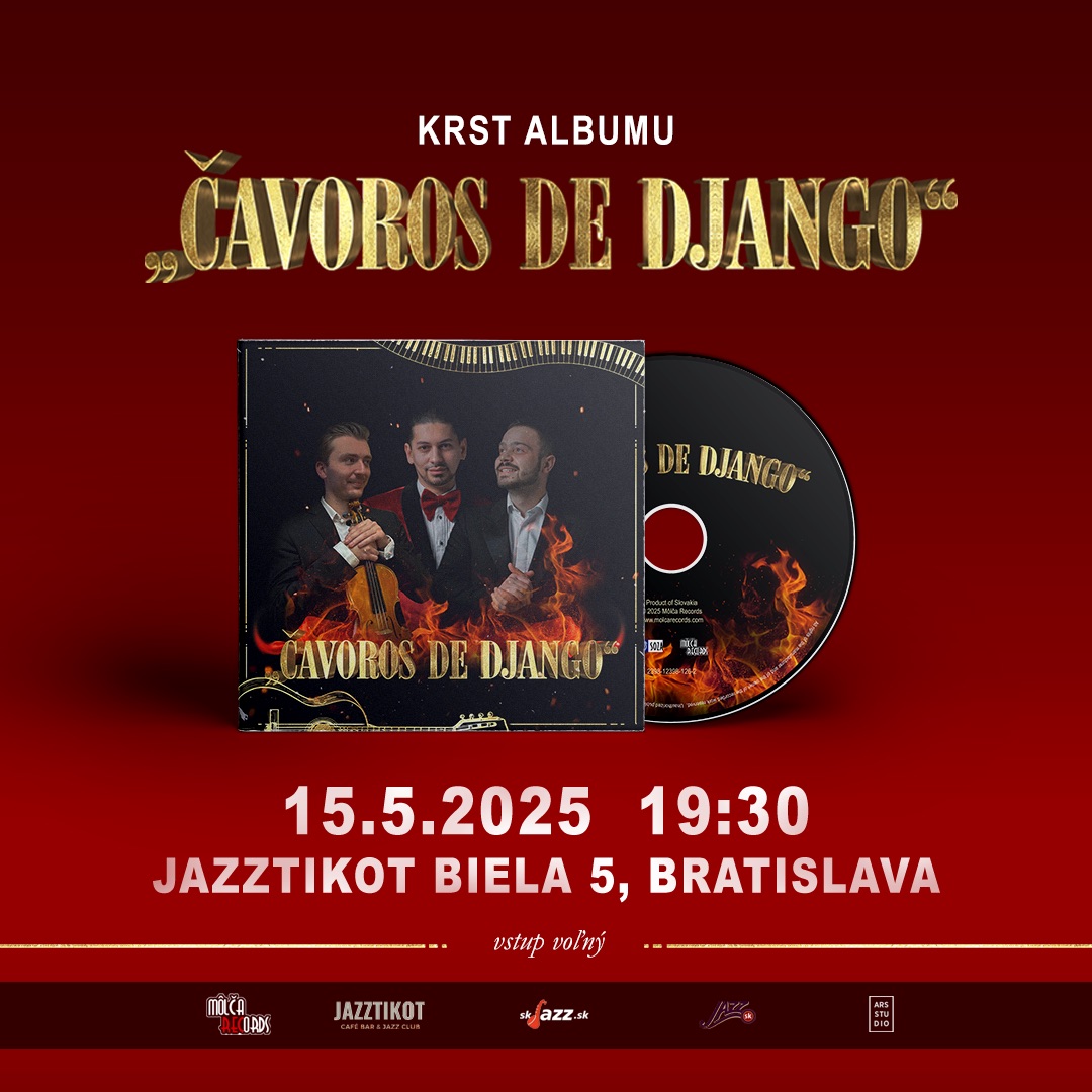 Krst CD albumu: Miloš Bihary Django Gypsy Jazz Trio