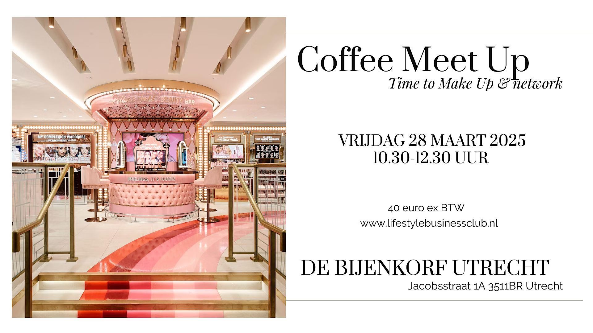 Coffee Meet Up De Bijenkorf Utrecht
