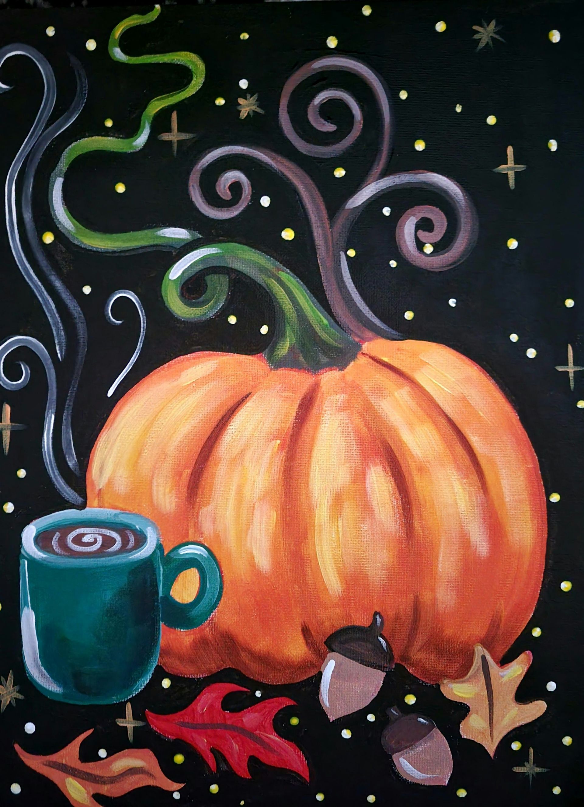 SOLD OUT! Festive Fall Paint Party at SteepleJack Hawthorne!