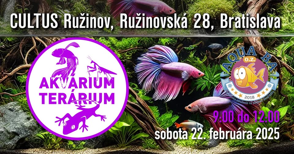 Predajná výstava Akvárium Terárium