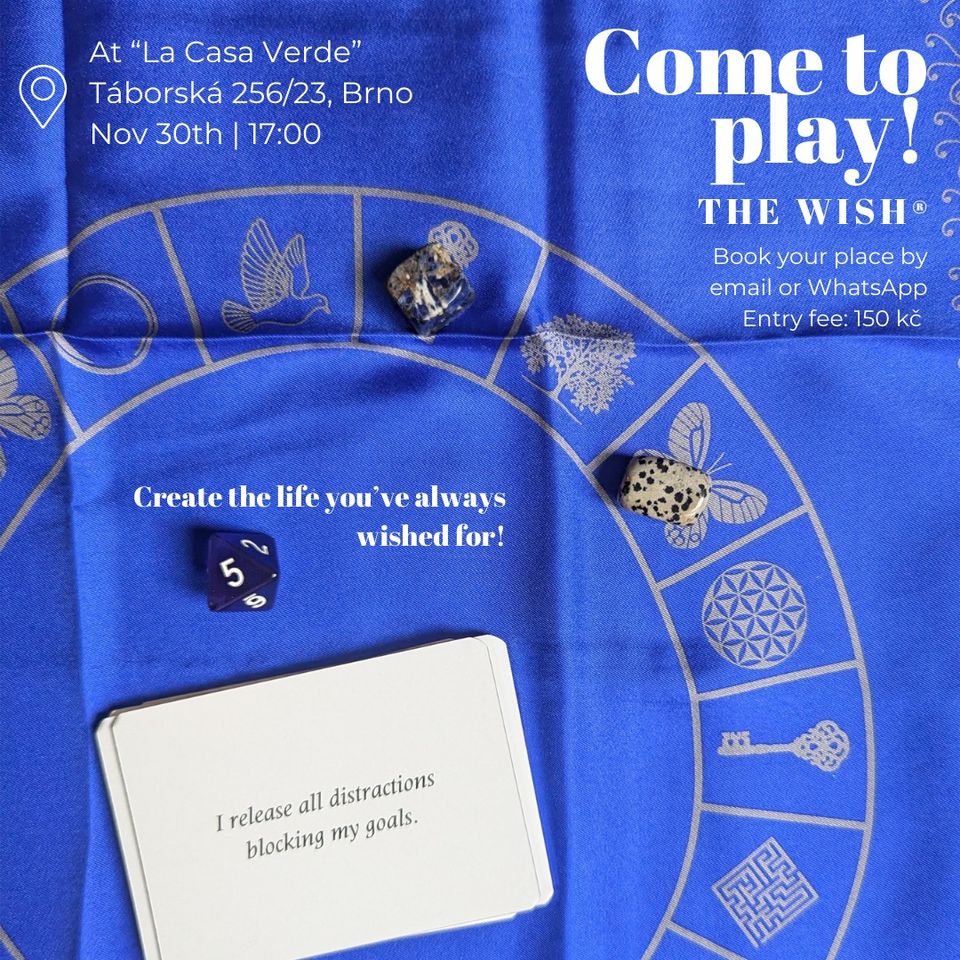 Come to play The Wish® game! | Brno Edition