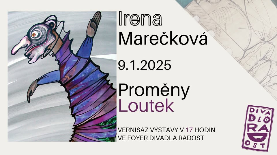 Irena Marečková: Proměny loutek VERNISÁŽ