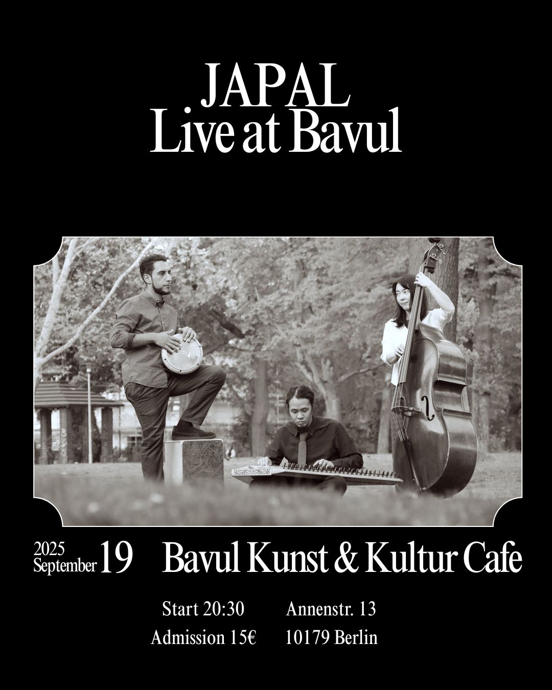 Japal Live at Bavul in Autumn