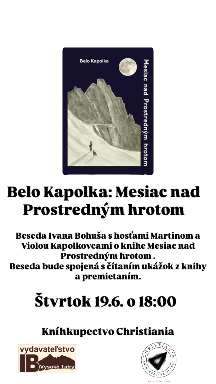 Belo Kapolka : Mesiac nad Prostredným hrotom