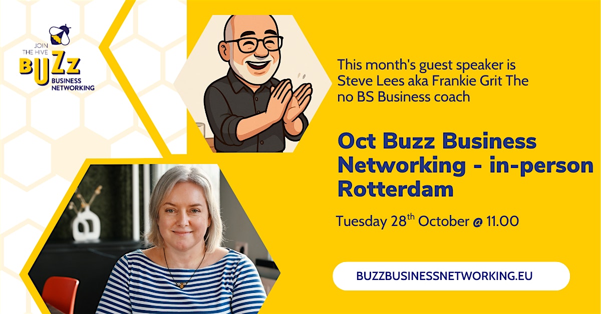 Oct 2025 Buzz Business Networking Meet Up – Rotterdam