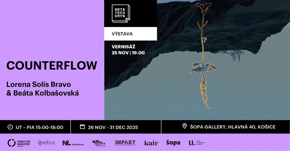 COUNTERFLOW: Lorena Solís Bravo & Beáta Kolbašovská