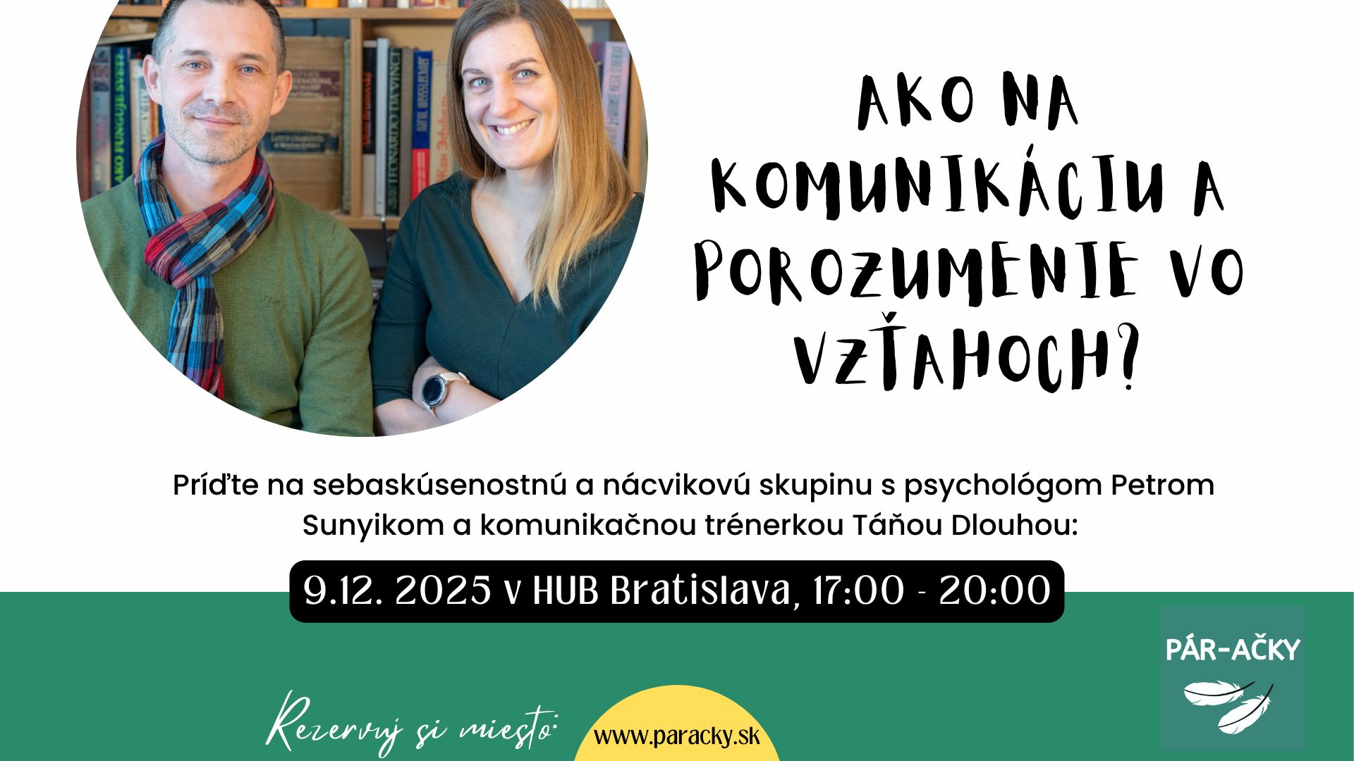PÁR-ačky: Ako na porozumenie vo vzťahoch