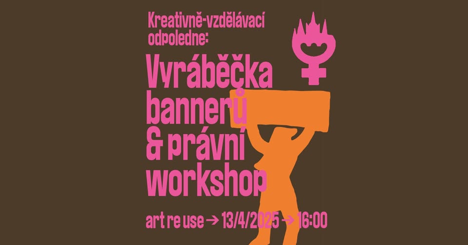 Vyráběčka bannerů a právní workshop