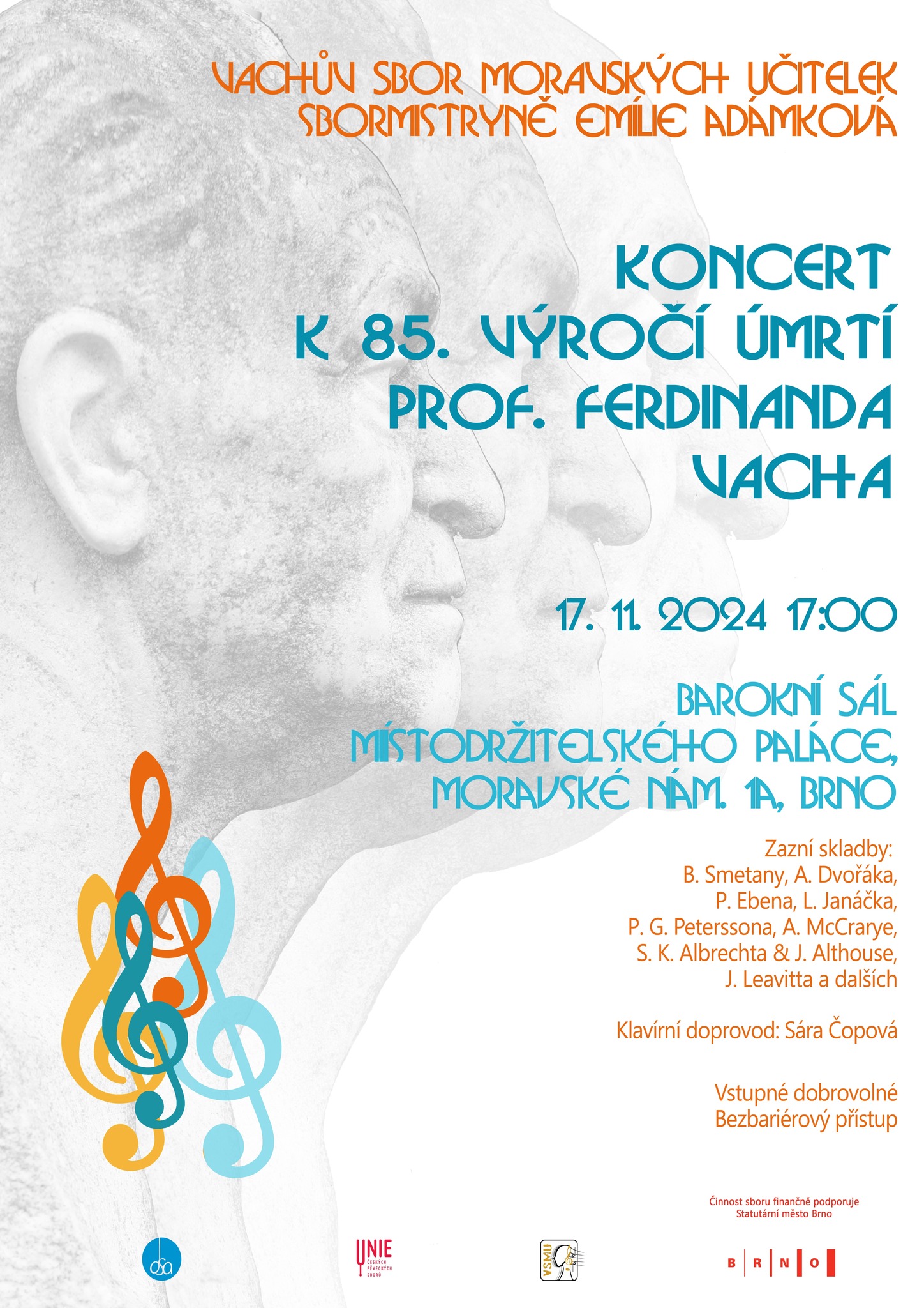 KONCERT K 85. VÝROČÍ ÚMRTÍ PROF. FERDINANDA VACHA