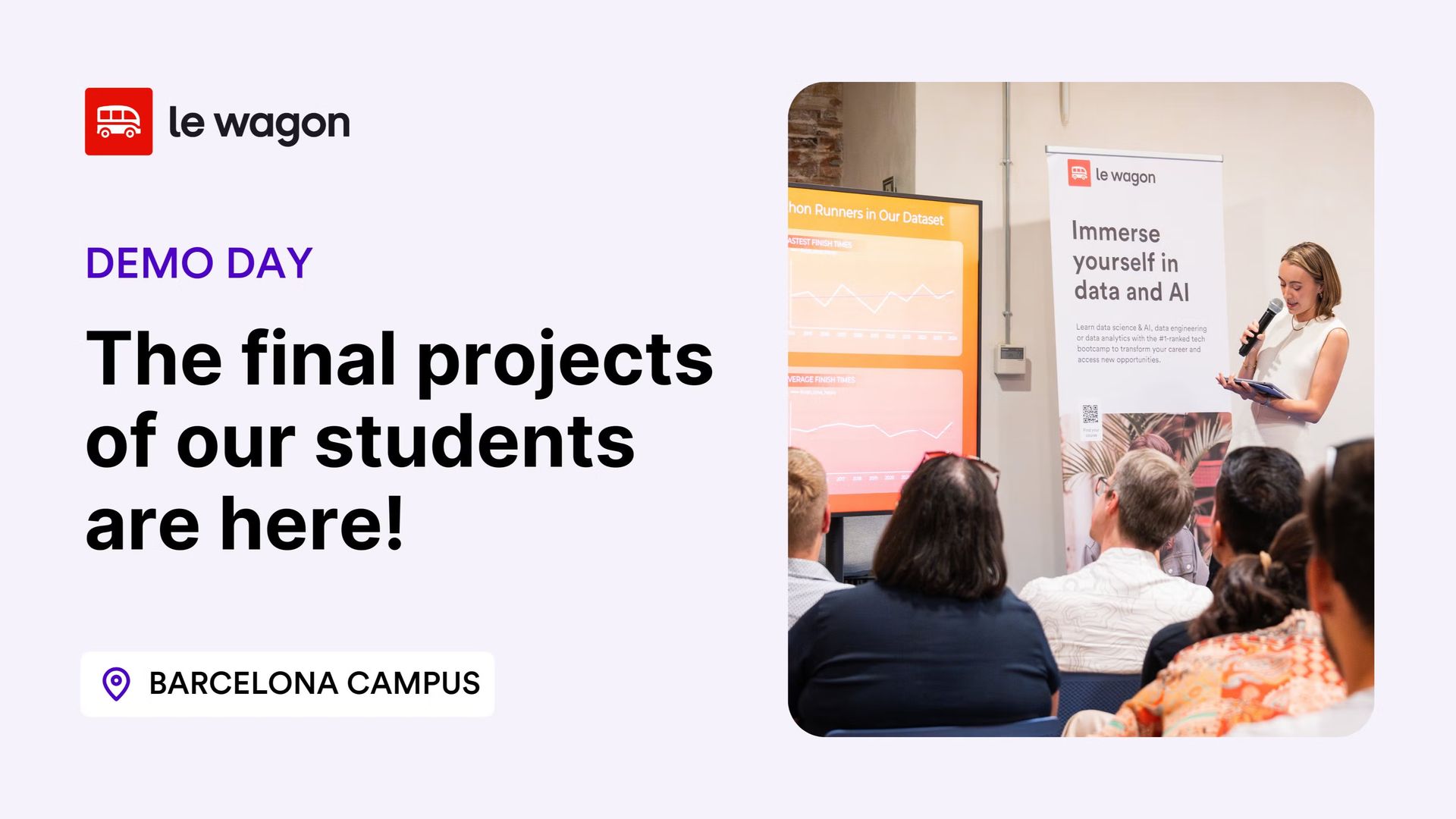 Demo Day: the final projects of our students are here!
