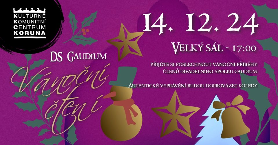 Divadelní spolek Gaudium: Vánoční čtení