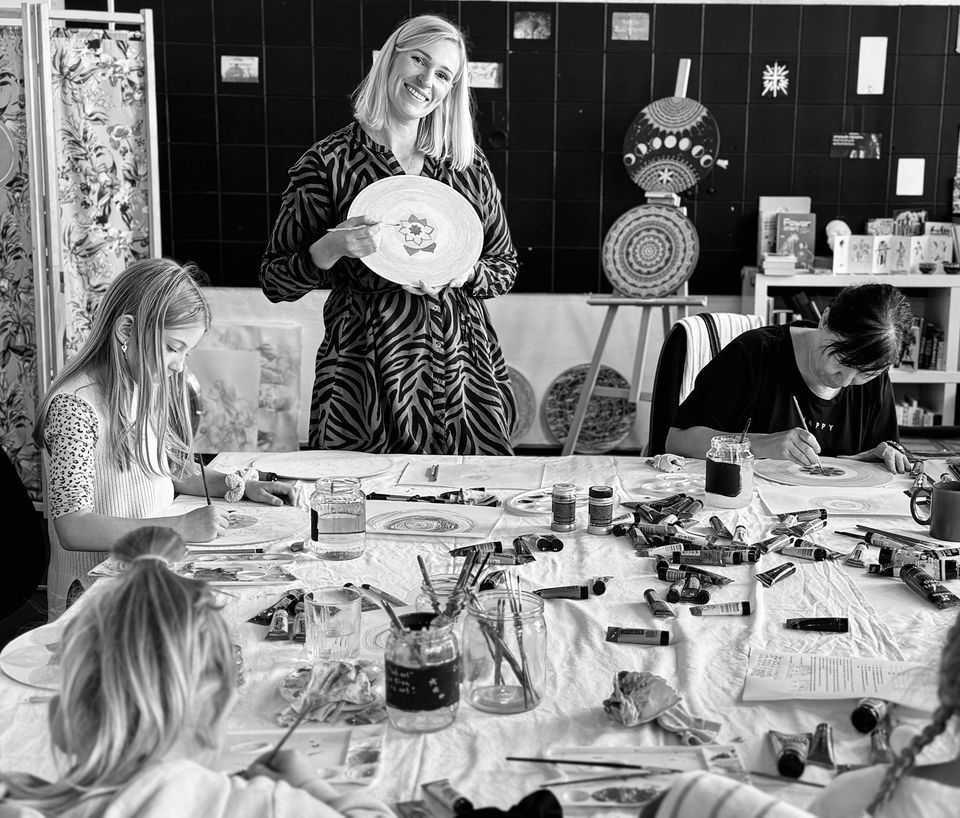 Workshop maľovania osobnej mandaly Mama & Dcéra (od 8r.)
