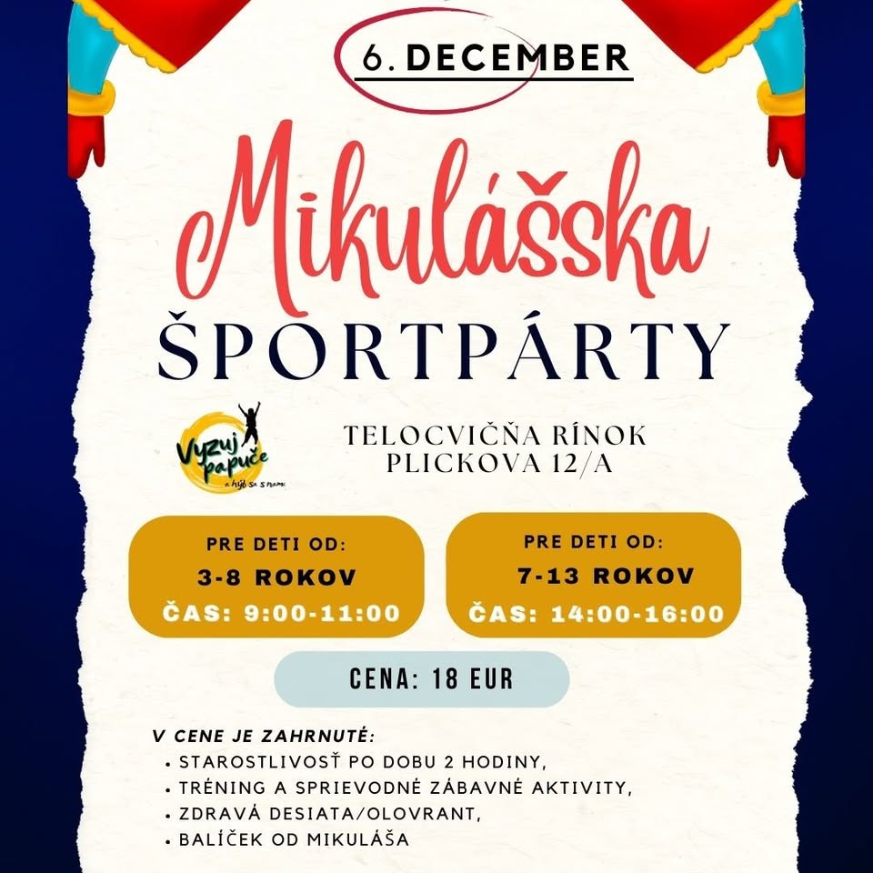 Mikulášska športparty