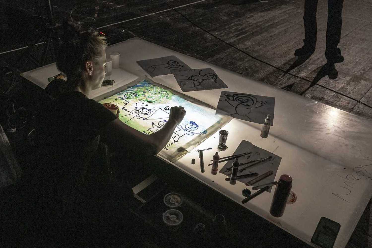 Otec hlídá dceru